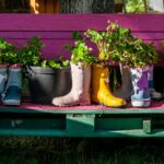 Eski Lastikleri Bahçeniz ve Avlunuz İçin Renkli Saksılara Dönüştürmek