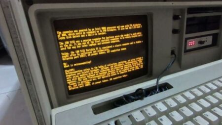 ChatGPT, 1984’ten kalma bilgisayarda çalıştırıldı
